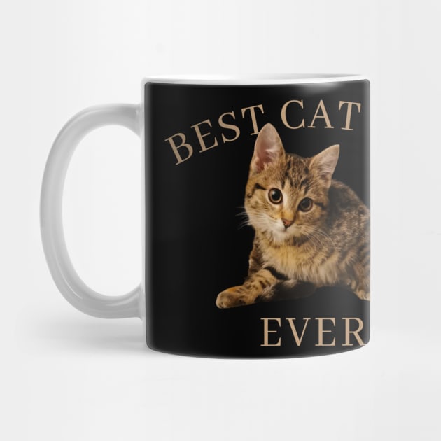 Best Cat Dad Ever, Cat Lover Cute by K.C Designs